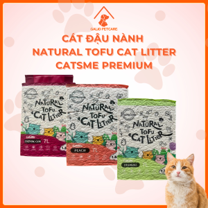CÁT ĐẬU NÀNH NATURAL TOFU CAT LITTER CATSME PREMIUM